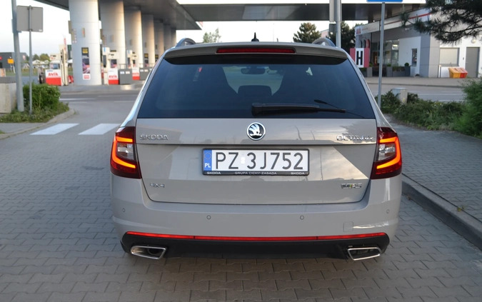 Skoda Octavia cena 99800 przebieg: 48700, rok produkcji 2020 z Pasłęk małe 631